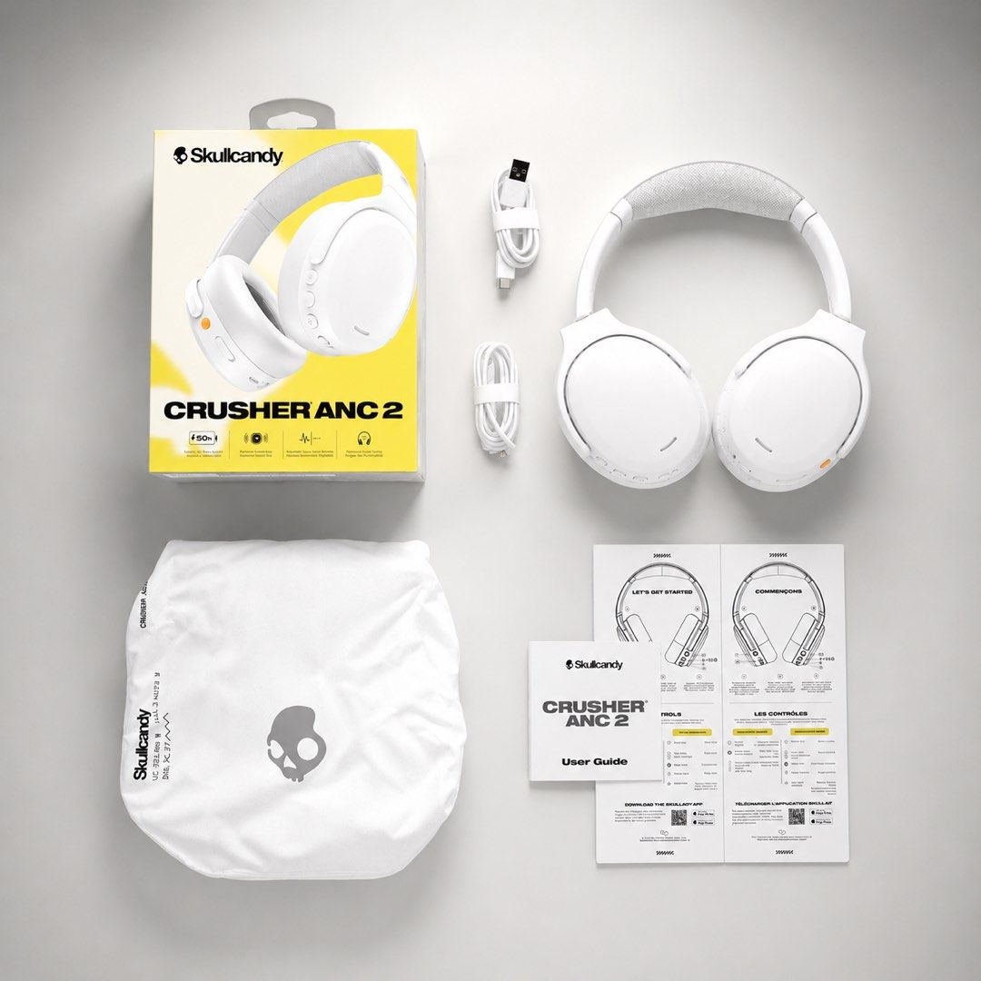 Skullcandy Crusher ANC 2 Headphones (Category: Headphones & Headsets) located in Bulacan. Submitted by fretz27 (Listing ID 1439606054, Image 1). Description: Selling my Skullcandy Crusher ANC 2 💀. Complete package with receipt. Rarely used and always used only in an air-conditioned room, so it’s still in excellent condition. Everything works perfectly. If you love bass, this thing will literally rattle your skull 🔥🎧” 11k fix..