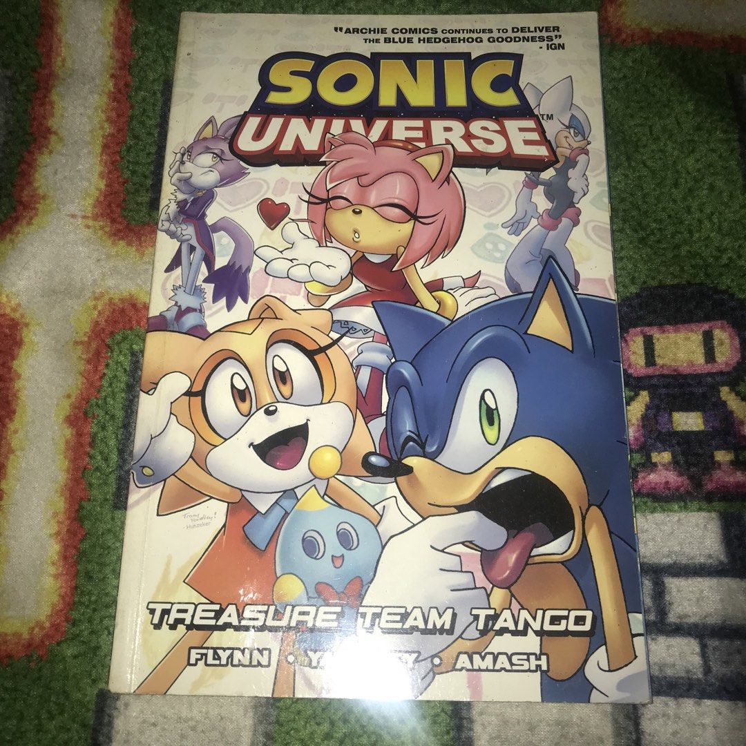 Sonic Universe: Treasure Team Tango Comic Book (Category: Comics & Manga) located in Rizal. Submitted by makoroku89 (Listing ID 1439519492, Image 1). Description: - Sonic Universe Volume 6 - Features the "Treasure Team Tango" storyline (issues #21-24) - Published by Archie Comics Note: Please message me first before decide to purchase..