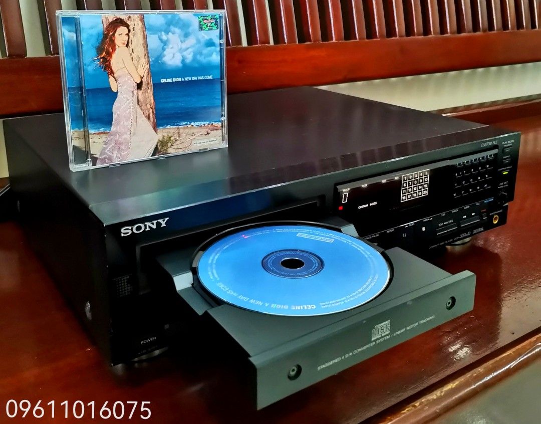 Sony CDP-337ESD CD Player (Category: Soundbars, Speakers & Amplifiers) located in Cebu City. Submitted by cebu_vintage_audio (Listing ID 1439423042, Image 3). Description: 100 volts, made in Japan Excellent working condition Still available when posted. No hidden issues. Digital converter: 2 x TDA1541A CD Mechanism: KSS-190A Frequency response: 2Hz to 20kHz Dynamic range: 98dB Signal to Noise Ratio: 110dB Channel separation: 100dB Total harmonic 