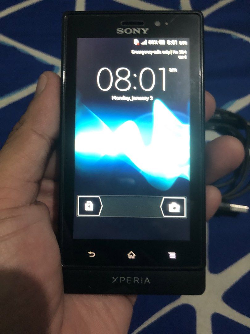 Sony experia backup android phone (Category: Sony) located in Quezon City. Submitted by markgolveo (Listing ID 1439528347, Image 2). Description: Sony experia backup android phone Tested working all functions Good signal coverage Good audio speaker and output Can be a dedicated music player Very good battery life Very good touch screen No dead pixels Unit and cable only.