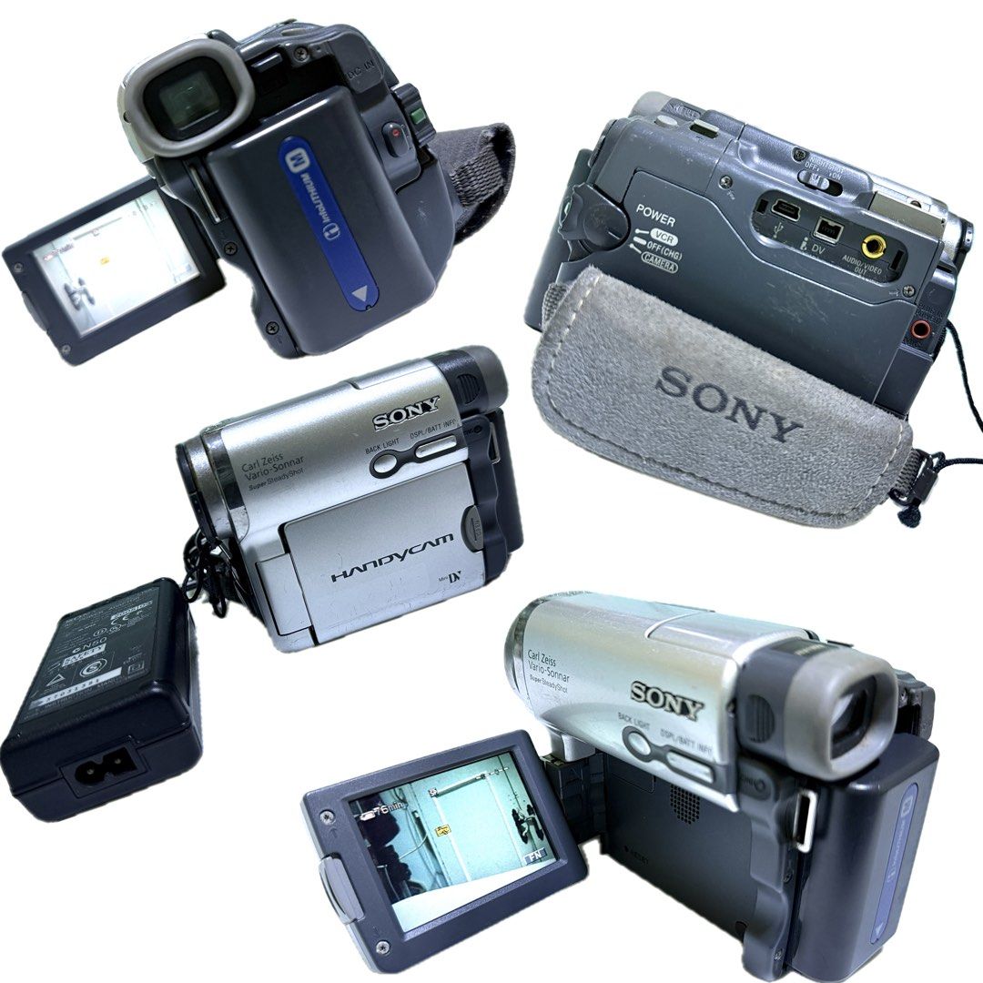 Sony Handycam DCR - HC15E (Category: Video Cameras) located in Urdaneta. Submitted by emm.psd (Listing ID 1439464388, Image 2). Description: For Sale Pakibasa: Last Price Posted Sony Handycam DCR - HC15E With Nightshot Cosmetics: 7/10 Issue: missing dugtungan ng charger (recent issue) kapag nagvivideo parang nagmemelt yung output, parang may glitch effect, i can send video. Pwede niyo namang ipagawa Gana touch screen, gana battery Comes with one 