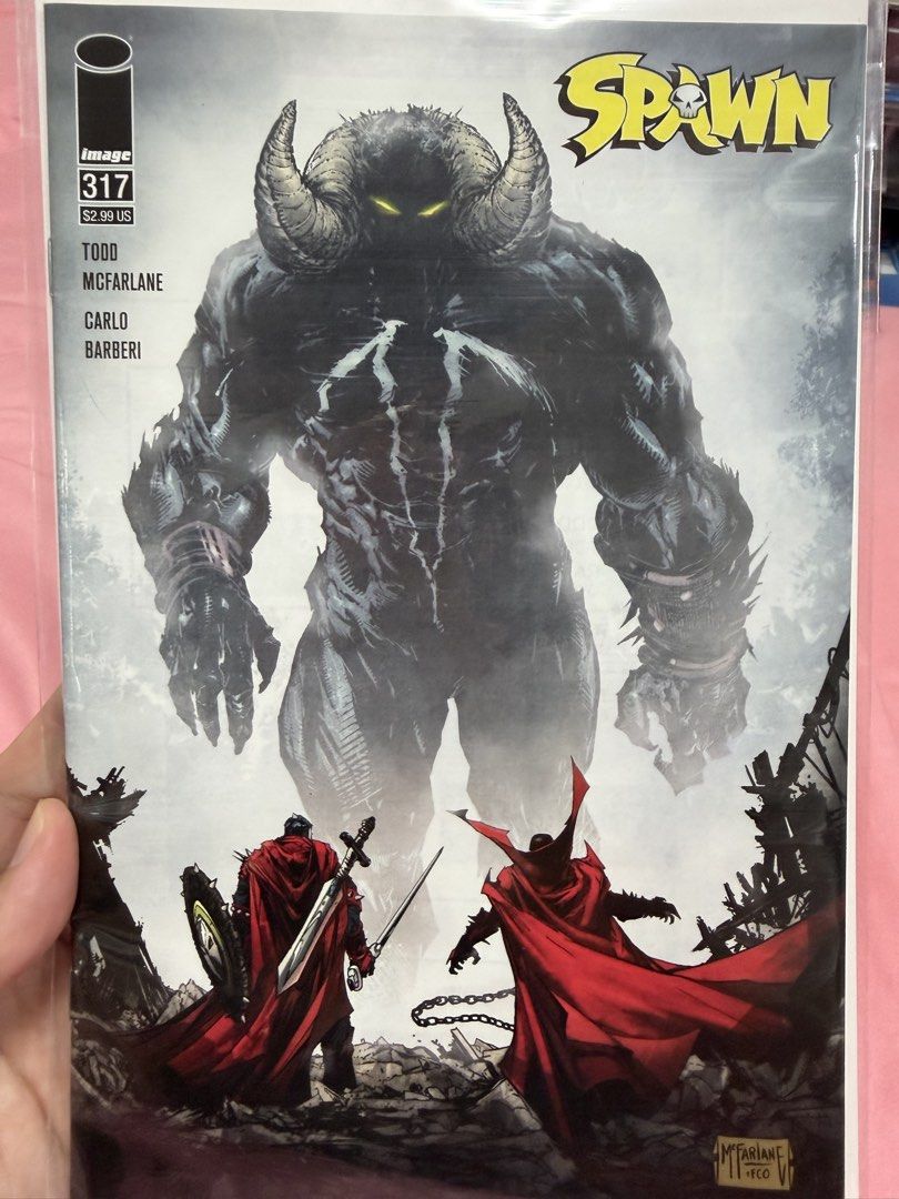 Spawn #317 Comic (Category: Comics & Manga) located in Singapore. Submitted by callmepebble (Listing ID 1439512281, Image 1). Description: Comes with protective sleeve and cardboard back for stability Ask for photos if needed! :).