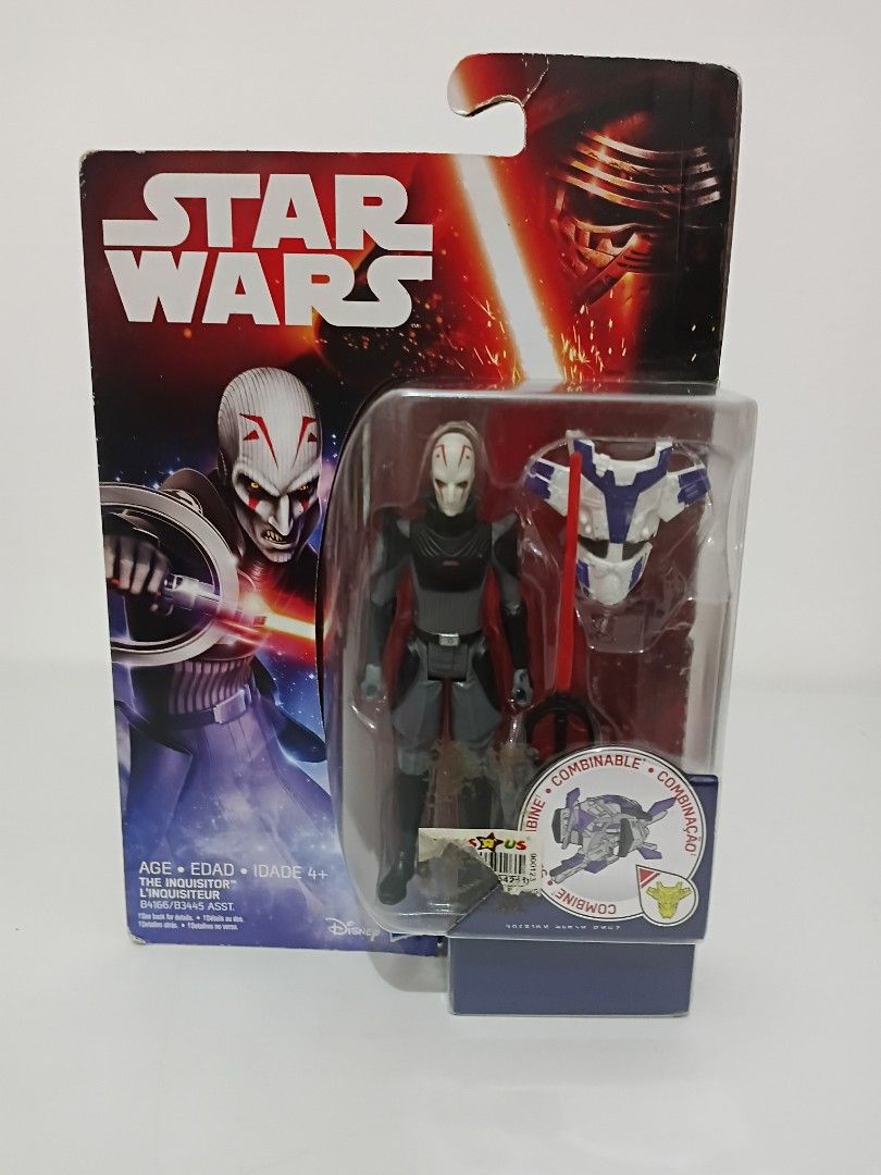 Star Wars Rebels The Inquisitor Action Figure (Category: Figurines & Statues) located in Las Pinas. Submitted by yannsdungeon7 (Listing ID 1439555569, Image 1). Description: ❗️FOR SALE❗️ Star Wars Rebels The Inquisitor Action Figure SEALED. Packaging not mint See photos. Buy now, pay within 24 hrs after invoice. No to long reservation. 📍Item in Las Pinas 💵 GCash payment first (No COD/No COP) 🚚 Flash Express/ Lalamove / Grab (shouldered by buye