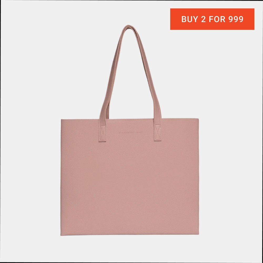 Straightforward DVL Landscape Tote Bag (Category: Tote Bags) located in Quezon City. Submitted by jcycle02 (Listing ID 1439471169, Image 1). Description: - DVL Landscape Tote Bag - Soft pink color - Pebble texture - Spacious interior - Measurements: Height 13.5", Length 16.5" - Perfect for everyday use -Perfect for your laptops.