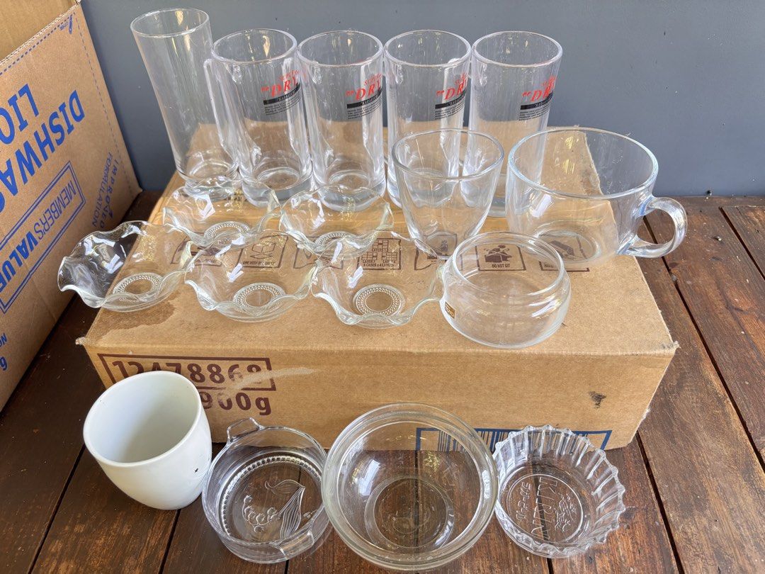 TAKE ALL Assorted Glassware Set (Category: Other Kitchenware & Tableware) located in Baliuag. Submitted by importeditemsbykimi (Listing ID 1439605449, Image 2). Description: .