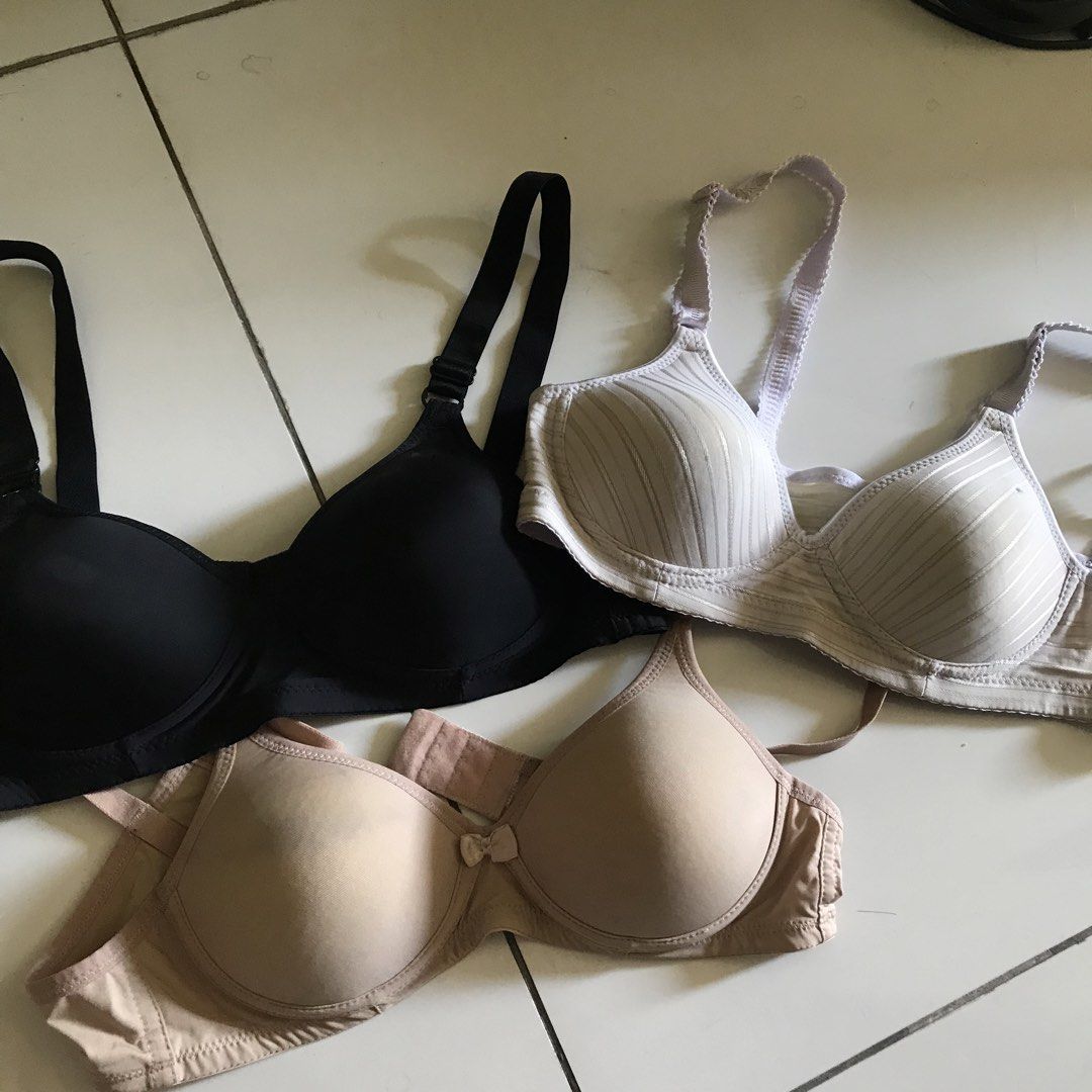 TAKE ALL non-wire bras (36 A) (Category: Undergarments & Loungewear) located in Manila. Submitted by bbeeaa (Listing ID 1439488018, Image 1). Description: .