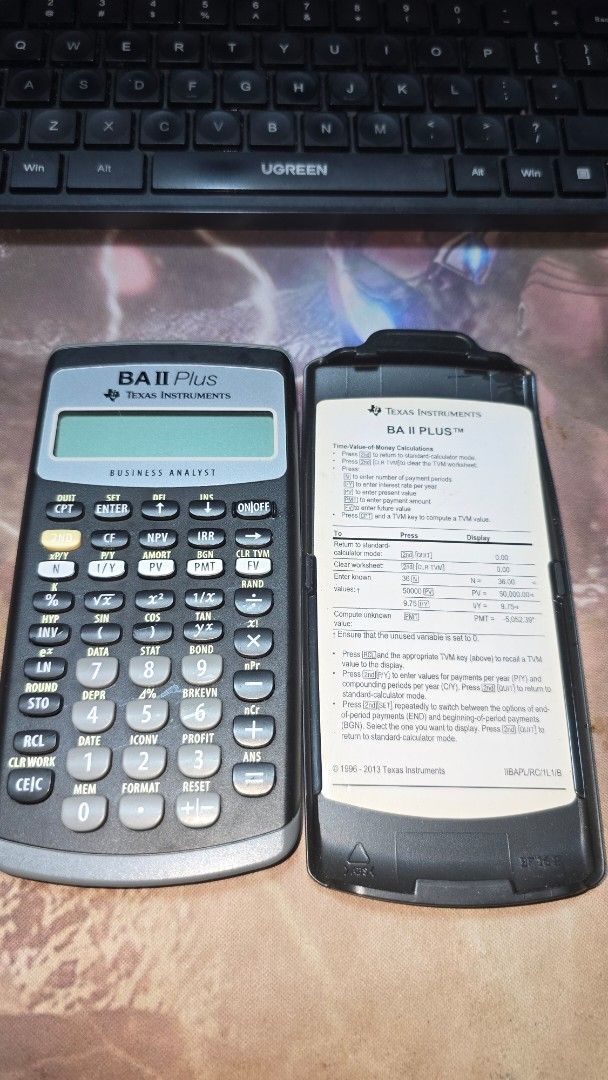 Texas Instrument BA II Plus462139190601338880