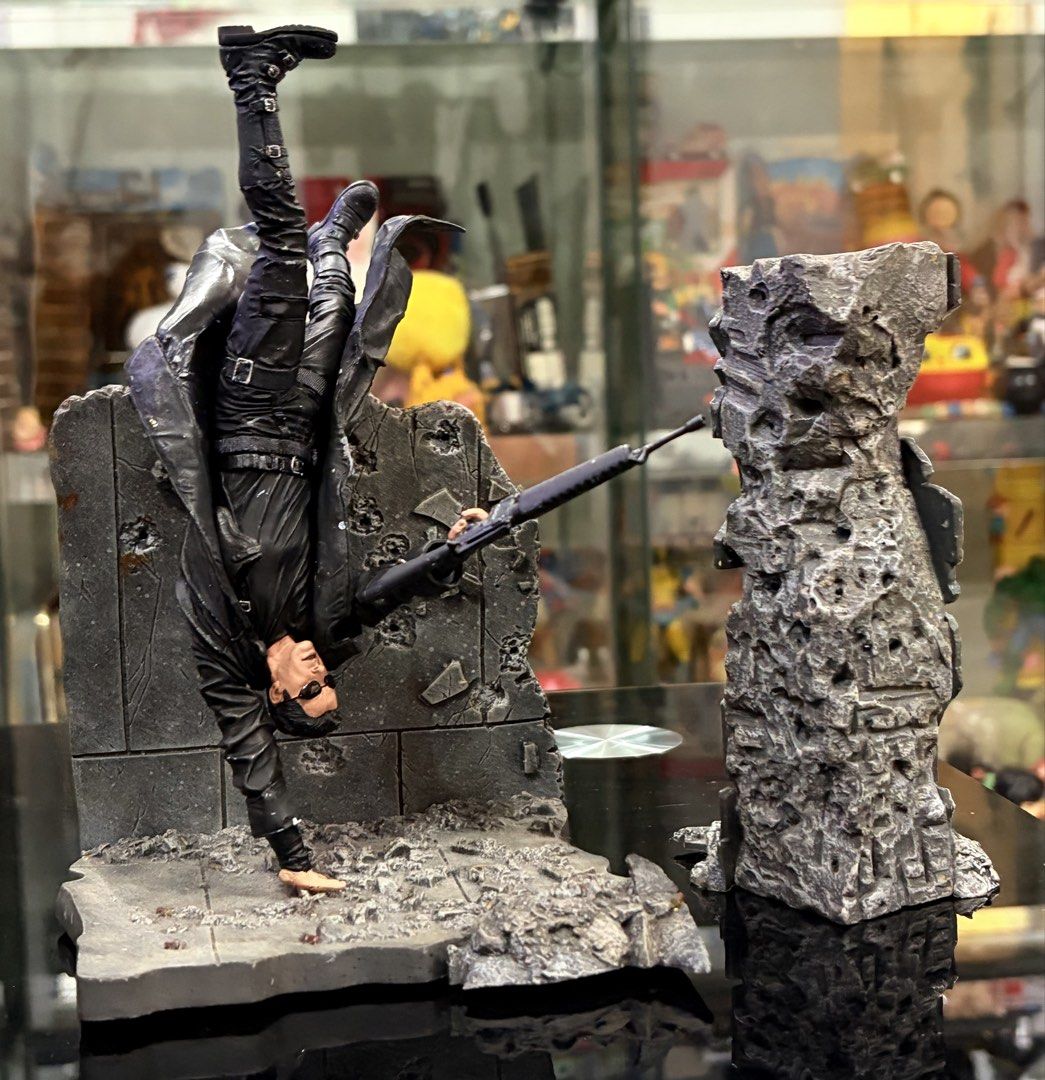The matrix neo (Category: Toys & Games) located in Makati City. Submitted by tomypom (Listing ID 1439502110, Image 3). Description: Authentic Mcfarlane Warner bros The matrix Neo w/ gun and diorama With stand See pictures for more details! 1,499 pesos only!!! .