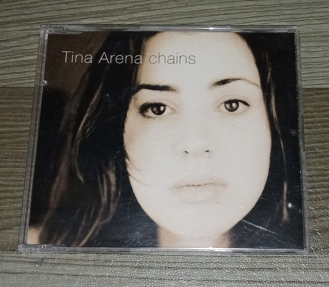 TINA ARENA - CHAINS CD SINGLE (Category: CDs & DVDs) located in Talavera. Submitted by thalifan46 (Listing ID 1439466319, Image 1). Description: TINA ARENA - CHAINS CD SINGLE WHAT YOU SEE IS WHAT YOU GET 100% ORIGINAL AUTHENTIC.. MOP : GCASH OR PALAWAN.. COURIER :LBC, JRS, J&T.. STRICTLY NO COD‼️.
