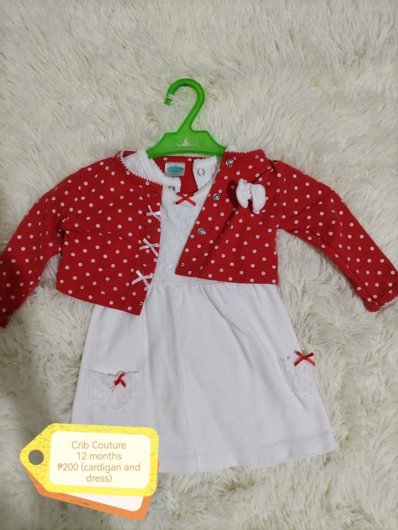 BABY CLOTHES / DRESSES BRANDED (Category: Babies & Kids Fashion) located in Antipolo. Submitted by ellhss (Listing ID 1439523785, Image 3). Description: PRE-LOVED BABY CLOTHES/DRESSES 👗 👶 Tiny Tummies Crib Couture Shein Bambini Moose Girl And other from mall dresses All for ₱100-₱150 each.
