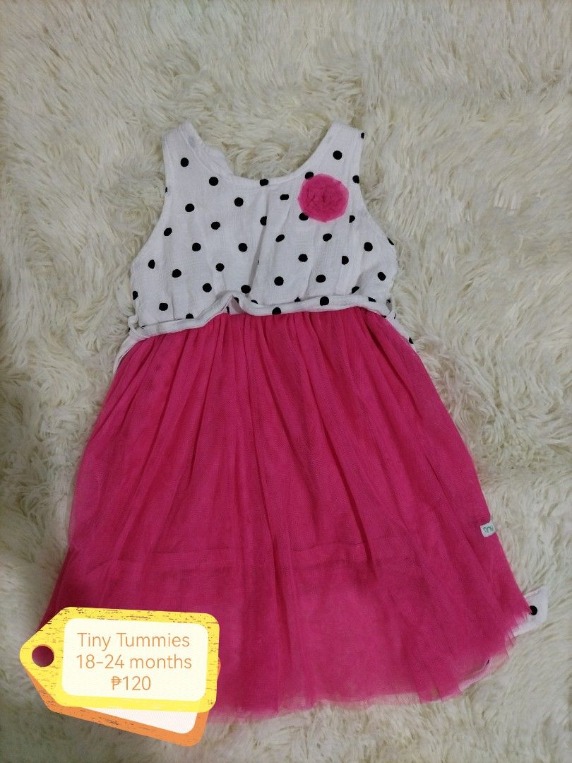 BABY CLOTHES / DRESSES BRANDED (Category: Babies & Kids Fashion) located in Antipolo. Submitted by ellhss (Listing ID 1439523785, Image 1). Description: PRE-LOVED BABY CLOTHES/DRESSES 👗 👶 Tiny Tummies Crib Couture Shein Bambini Moose Girl And other from mall dresses All for ₱100-₱150 each.