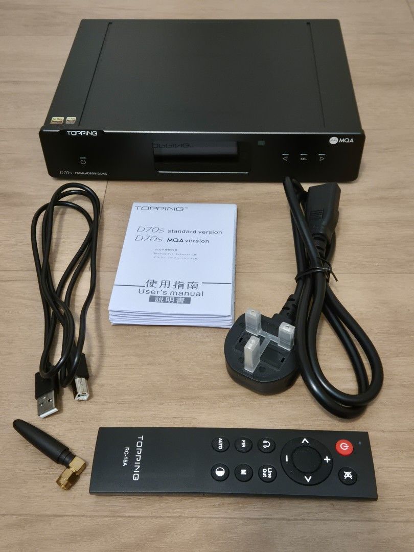 Topping D70s MQA DAC466076246476083204
