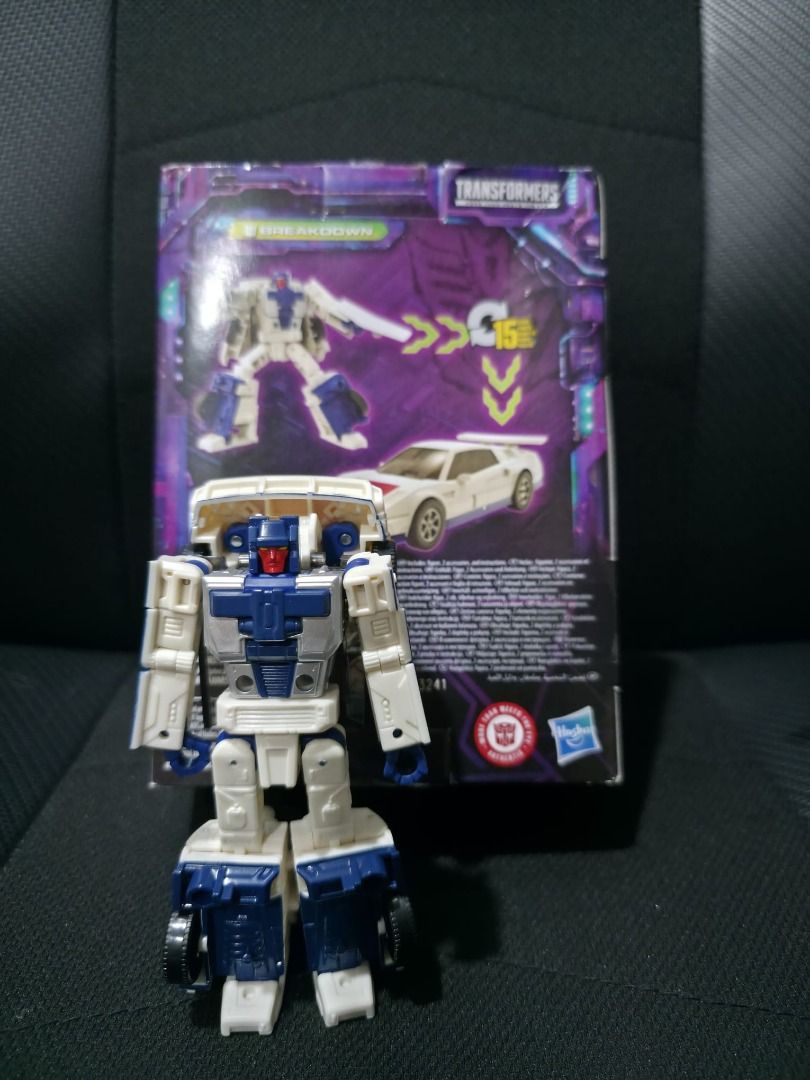 Transformers Legacy Evolution Breakdown (Category: Action & Battle Toys) located in Rawang. Submitted by soldmade (Listing ID 1439600154, Image 1). Description: [WTS] Transformer Figure ✨ Transformers Legacy Evolution Breakdown Item is like new as got another unit as gift upon receiving this, opened once to check condition, put back into the box and store it well then ✔️ Authentic ✔️ Comes with original packaging ✔️ Part of the Transformers Legac