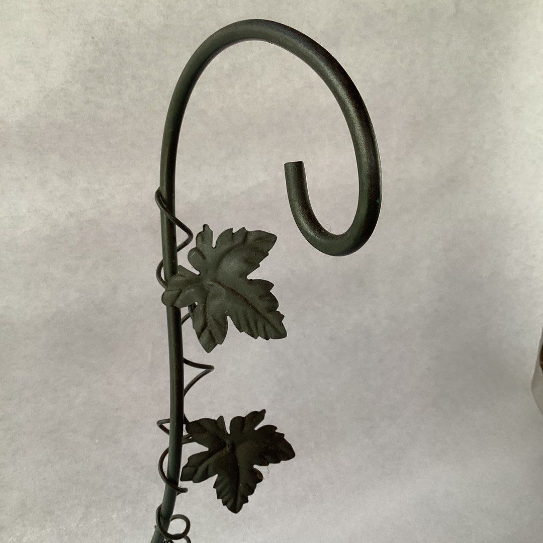 Vintage Wrought Iron Grape Hanger (Category: Other Kitchenware & Tableware) located in Davao. Submitted by atbpshop192593 (Listing ID 1439534410, Image 3). Description: Php300 Vintage Wrought Iron Grape Hanger H: 18 inches L: 6.2 inches Please REVIEW PHOTOS We use 100% repurposed packaging materials SF starts at Php70 via Flash Express First to pay.