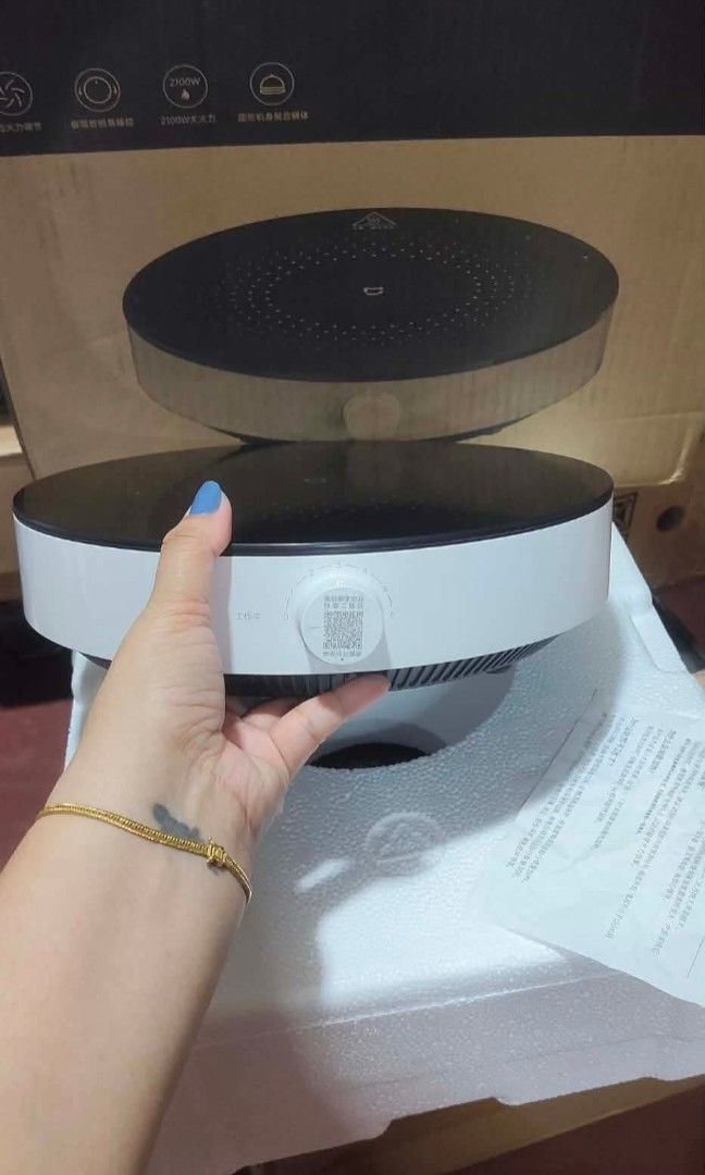 Xiaomi induction cookee (Category: Cookers) located in Manila. Submitted by lilyappliance (Listing ID 1439600743, Image 2). Description: ONHAND SAME DAY DELIVERY PM NLNG PO.