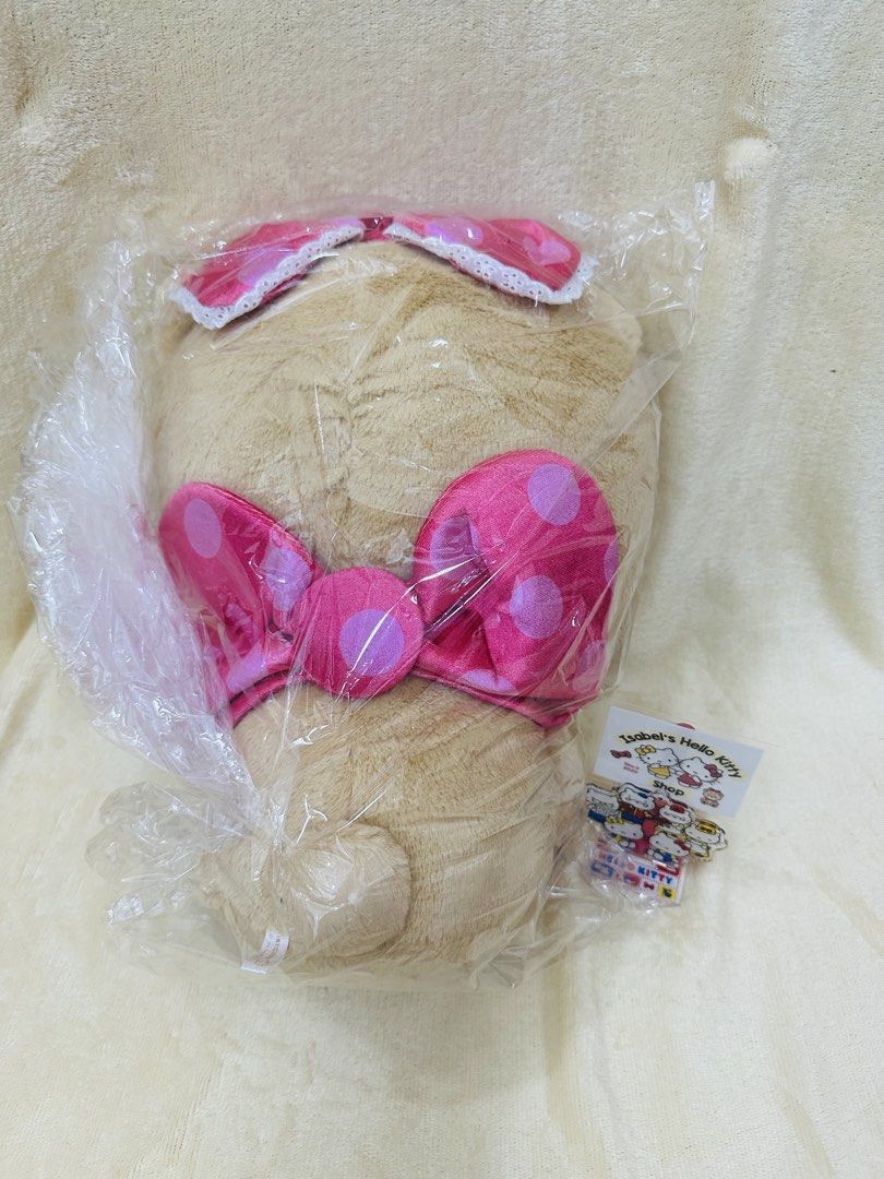 XL tiny chum plush (Category: Plushies & Soft Toys) located in Angeles City. Submitted by IsaCRSL (Listing ID 1439455642, Image 2). Description: . - Features a cute design. - Comes with a pink bow. - Perfect for Kitty fans and collectors. - 100% original from Japan and 100% free shipping fee .