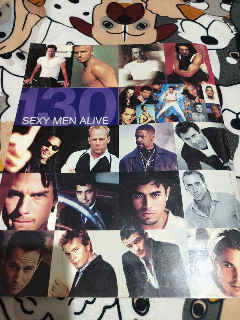 130 Sexy Men Alive Magazine (Category: Magazines) located in Makati City. Submitted by spicefan05 (Listing ID 1439649645, Image 2). Description: - Features 130 male models - Includes photos of Leonardo DiCaprio, Justin Timberlake, and Kevin Sorbo - Perfect for collectors and fans.