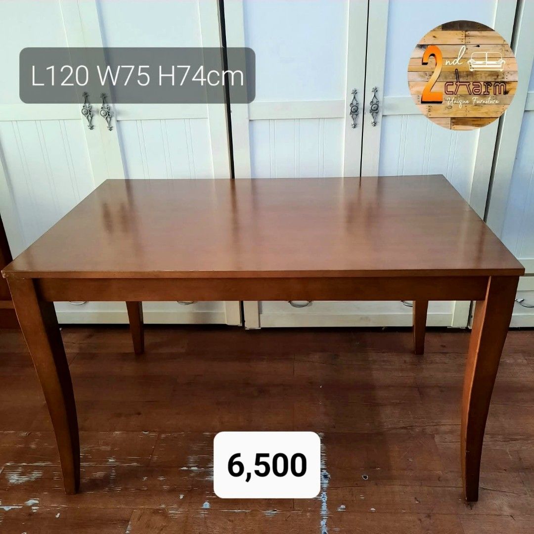 2nd hand Mid-century wooden dining table (Category: Tables & Sets) located in Paranaque City. Submitted by 2ndcharmfurniture (Listing ID 1439766111, Image 1). Description: 💳 𝐌𝐨𝐝𝐞 𝐨𝐟 𝐏𝐚𝐲𝐦𝐞𝐧𝐭 ✅ QR Ph Credit Card ✅️ GCash ✅ BDO Bank Transfer ✅ BPI Bank Transfer 📍 𝙋𝙖𝙮𝙢𝙚𝙣𝙩 𝙞𝙨 𝙢𝙖𝙙𝙚 𝙪𝙥𝙤𝙣 𝙥𝙞𝙘𝙠-𝙪𝙥 𝙛𝙧𝙤𝙢 𝙪𝙨..