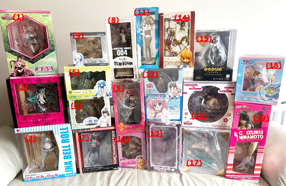 日本版 - 多款絕版 珍藏日本動漫 Japan Anime Figure フィギュア 模型 手辦 Part 2, 興趣及遊戲, 玩具 & 遊戲 ...