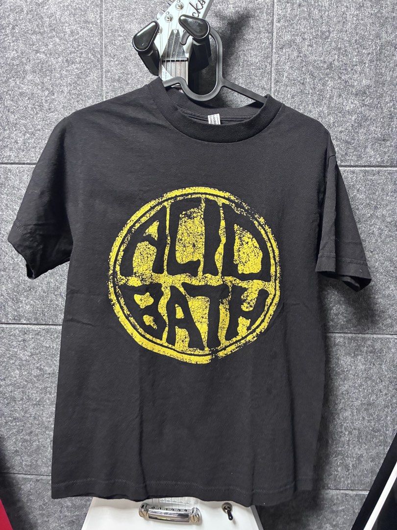 acid bath logo shirt (men size s) (Category: Tshirts & Polo Shirts ) located in Pasig City. Submitted by inthesignofevil (Listing ID 1439672641, Image 1). Description: last price indicated. american apparel, not gildan bought 2025 from the official website worn a couple of times only for more pics, please message me.