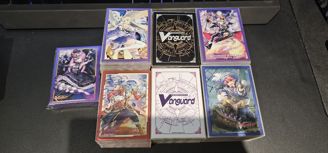 Anime Cardfight Vanguard Card Sleeves, Hobbies & Toys, Toys & Games on  Carousell