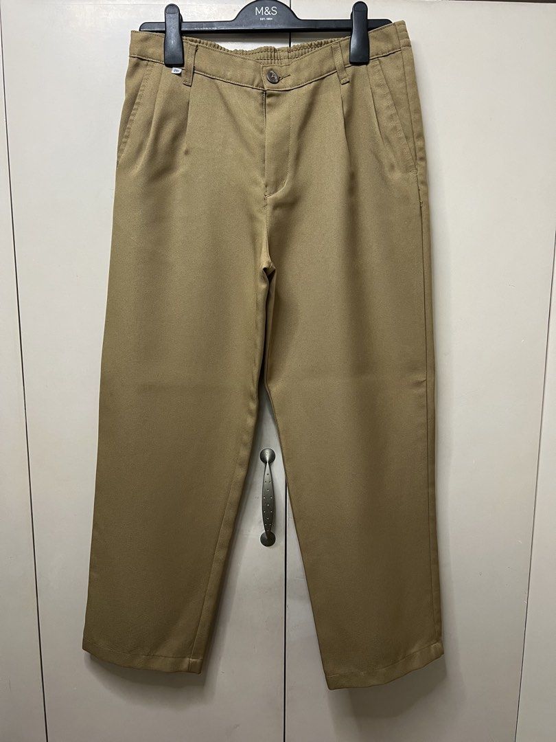 APlus Khaki Uniform Pants ( Bundle of 4) (Category: Babies & Kids Fashion) located in Makati City. Submitted by Kloset (Listing ID 1439710499, Image 1). Description: APlus Khaki Uniform Pants with Garterized back Size 20 In good condition For 12 to 18 yrs 2 pcs available .