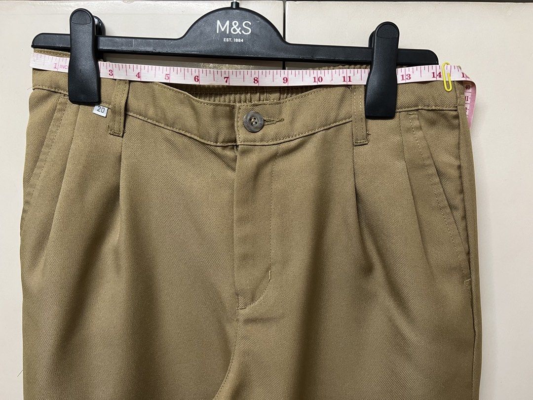 APlus Khaki Uniform Pants ( Bundle of 4) (Category: Babies & Kids Fashion) located in Makati City. Submitted by Kloset (Listing ID 1439710499, Image 3). Description: APlus Khaki Uniform Pants with Garterized back Size 20 In good condition For 12 to 18 yrs 2 pcs available .