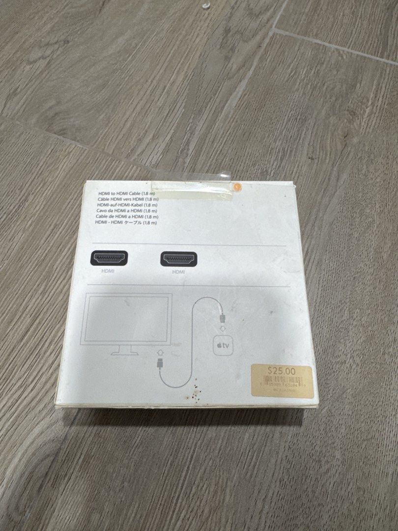 Apple HDMI to HDMI Cable (1.8m)462924575975024641
