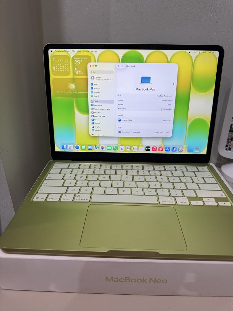 Apple MacBook Neo - Green463038162111057921