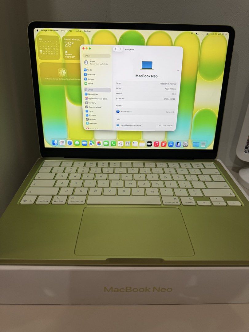 Apple MacBook Neo - Green463038162111057922
