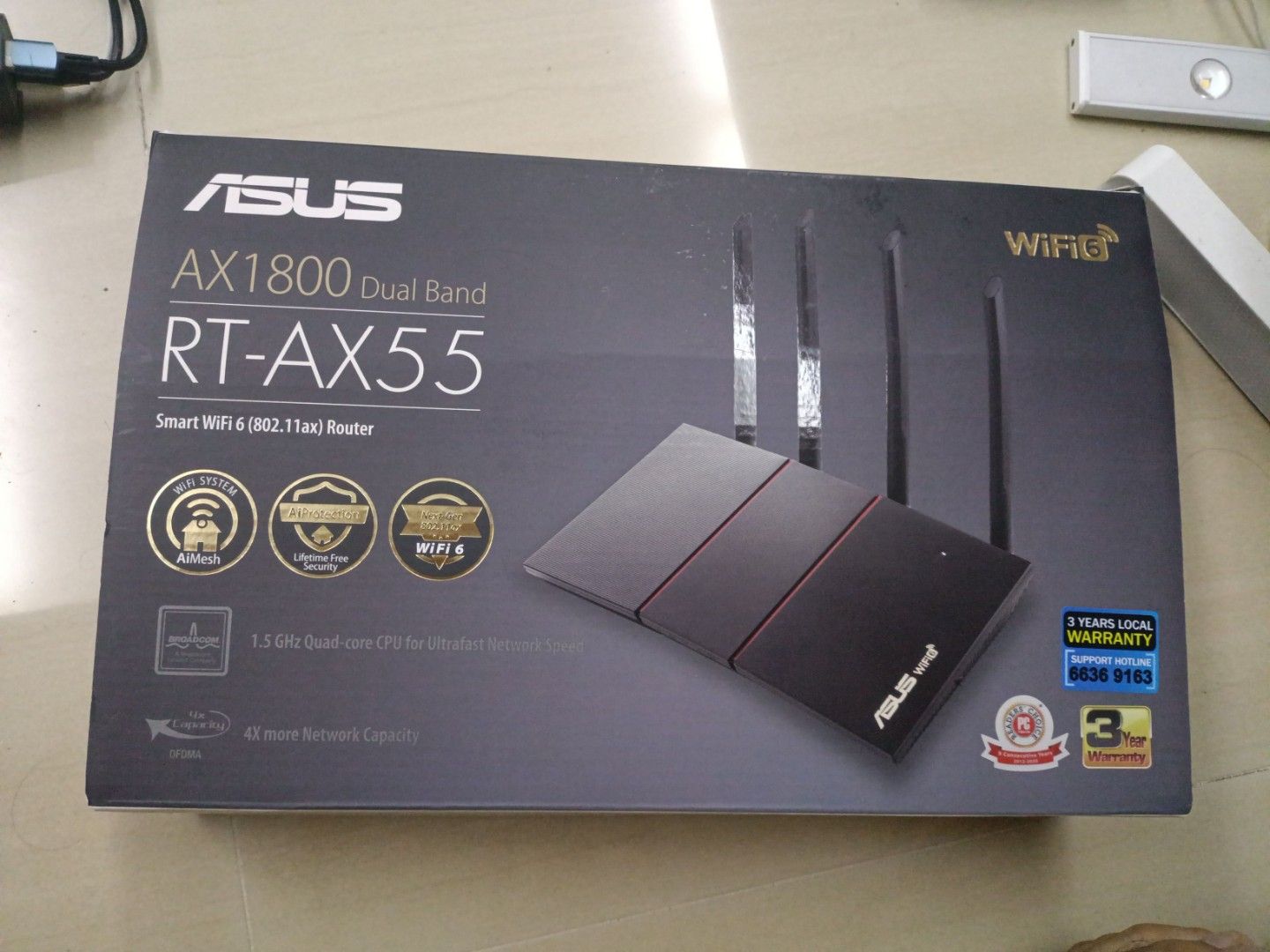 Asus RT-AX55 WiFi 6 Router463277803009495040
