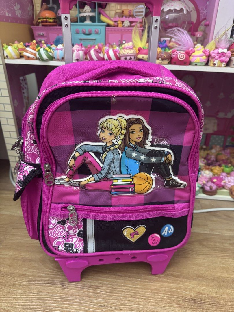 Barbie School Trolley (Category: Babies & Kids Fashion) located in Taguig. Submitted by dearestcatlady (Listing ID 1439632946, Image 2). Description: .