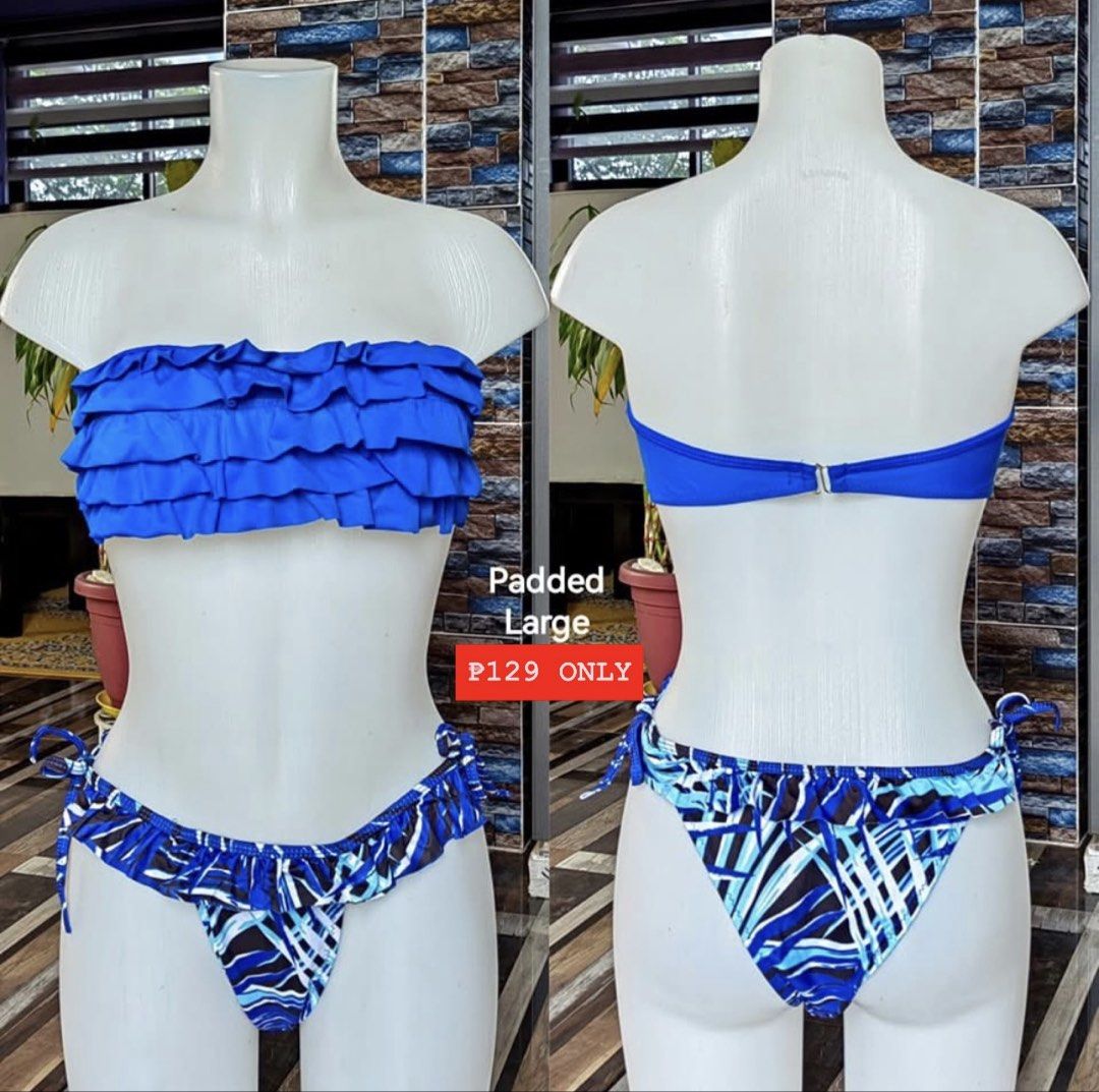 Bnew Swimsuits (Category: Bikinis & Swimsuits) located in Caloocan City. Submitted by __soleil (Listing ID 1439610429, Image 2). Description: Bnew Swimsuits Shein/Zaful Brand Large - Xtra Large sized ₱129 Each All are bnew. .