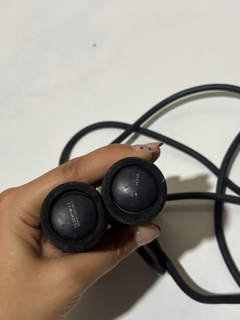 BodyFit Jump Rope - Black, Sports Equipment, Exercise & Fitness, Toning ...
