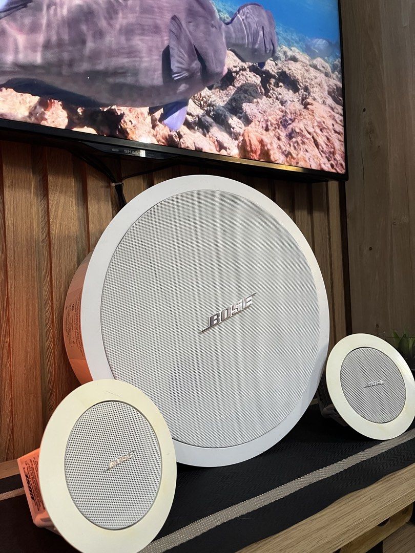 Bose FreeSpace 3 Series 2 (Category: Soundbars, Speakers & Amplifiers) located in Tanay. Submitted by pureeagle_c2a319 (Listing ID 1439682514, Image 3). Description: LOCATION; Tandang Kutyo Tanay Rizal Bose FreeSpace 3 Series 2 -FS3-II-Acoustimass module-200W power handling/6ohms -2pcs BOSE FS3- satellites -issue:sign of used/stains-see pics -From Canada - Working & in Good Condition NO COD‼️‼️‼️NO MEET UP‼️‼️‼️PICK UP ONLY‼️‼️‼️ Loc; Tandang Kut
