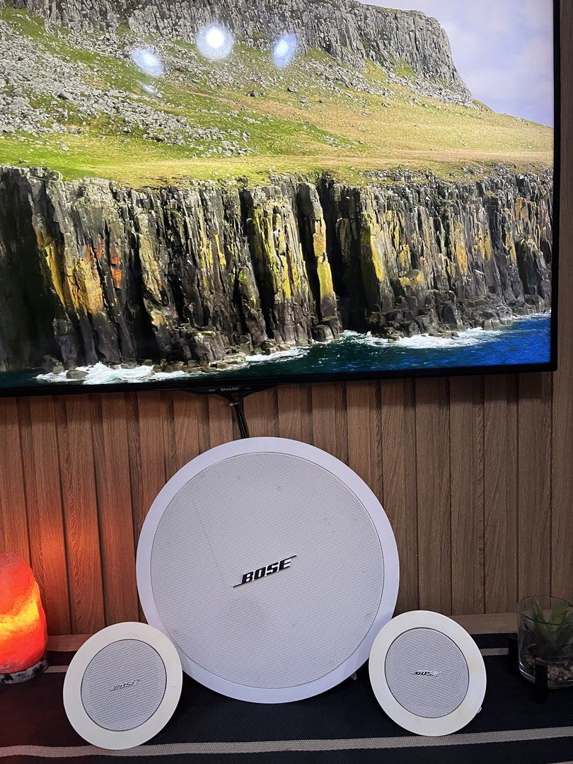 Bose FreeSpace 3 Series 2 (Category: Soundbars, Speakers & Amplifiers) located in Tanay. Submitted by pureeagle_c2a319 (Listing ID 1439682514, Image 2). Description: LOCATION; Tandang Kutyo Tanay Rizal Bose FreeSpace 3 Series 2 -FS3-II-Acoustimass module-200W power handling/6ohms -2pcs BOSE FS3- satellites -issue:sign of used/stains-see pics -From Canada - Working & in Good Condition NO COD‼️‼️‼️NO MEET UP‼️‼️‼️PICK UP ONLY‼️‼️‼️ Loc; Tandang Kut