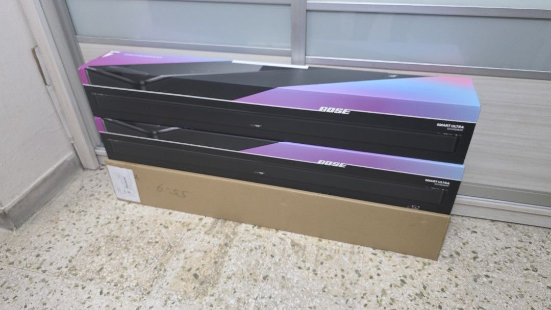 Bose Smart Ultra Soundbar (Category: Soundbars, Speakers & Amplifiers) located in San Miguel. Submitted by rrshopstore (Listing ID 1439611191, Image 1). Description: Brand new and sealed. Location:San Miguel, Bulacan.