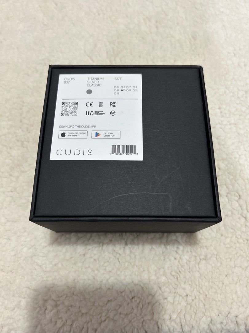 Brand new Cudis 002 Titanium Silver Size 10 (Category: Health Monitors & Weighing Scales) located in General Trias. Submitted by jctgpji (Listing ID 1439785448, Image 3). Description: .