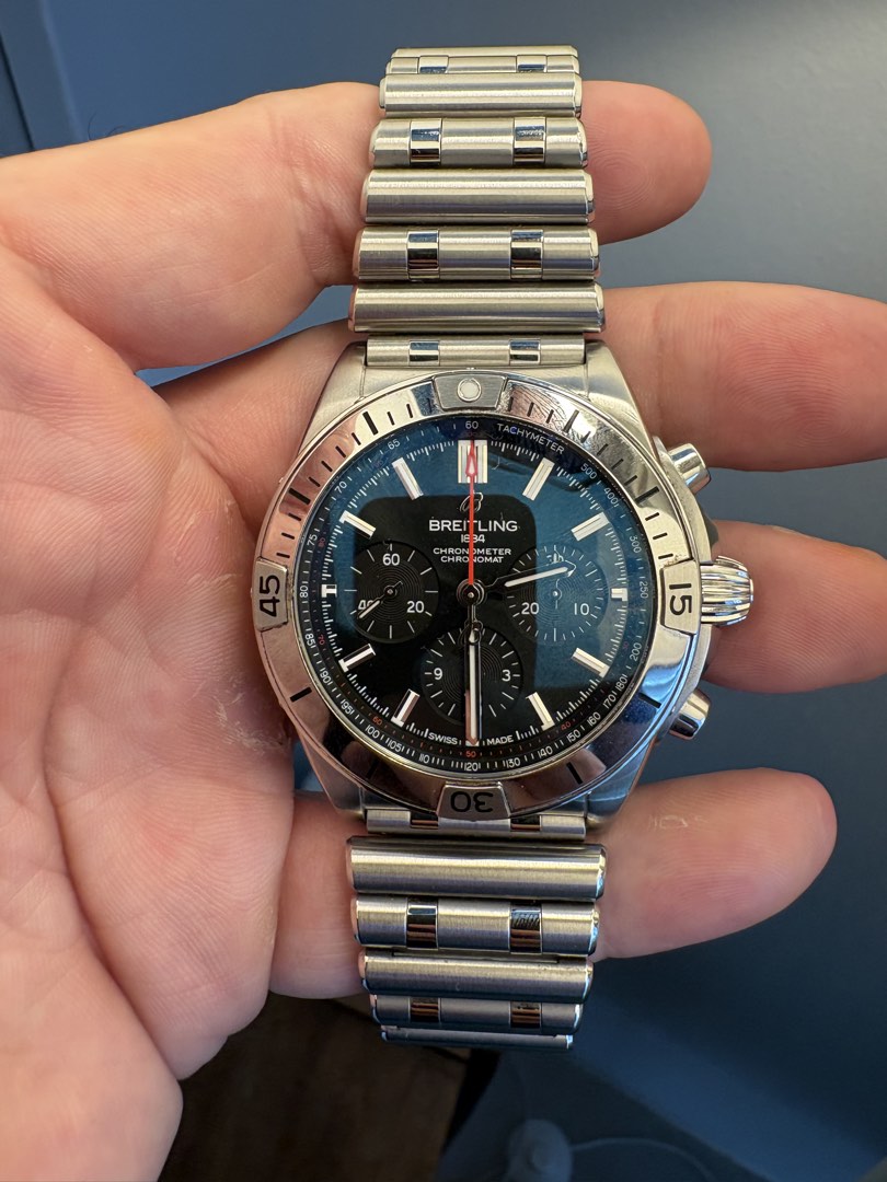 Breitling Chronomat B01 42 Luxury Watches On Carousell breitling-chronomat-b01-42-luxury-watches-on-carousell