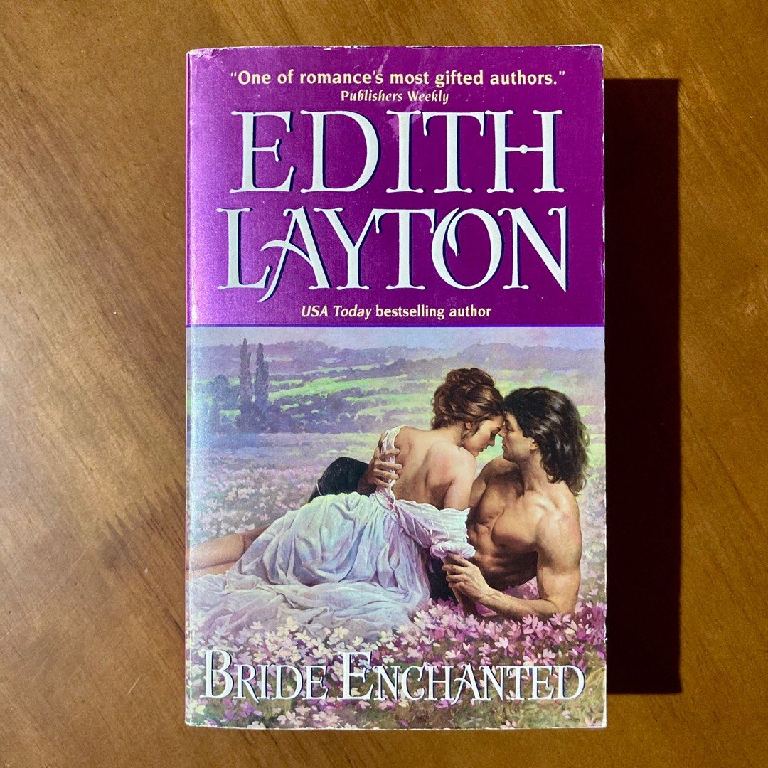 Bride Enchanted by Edith Layton (Historical Romance / Avon) (Category: Storybooks) located in Mandaluyong City. Submitted by booksforkeeps (Listing ID 1439798272, Image 1). Description: Mass Market Paperback Used Creased spine Good condition.