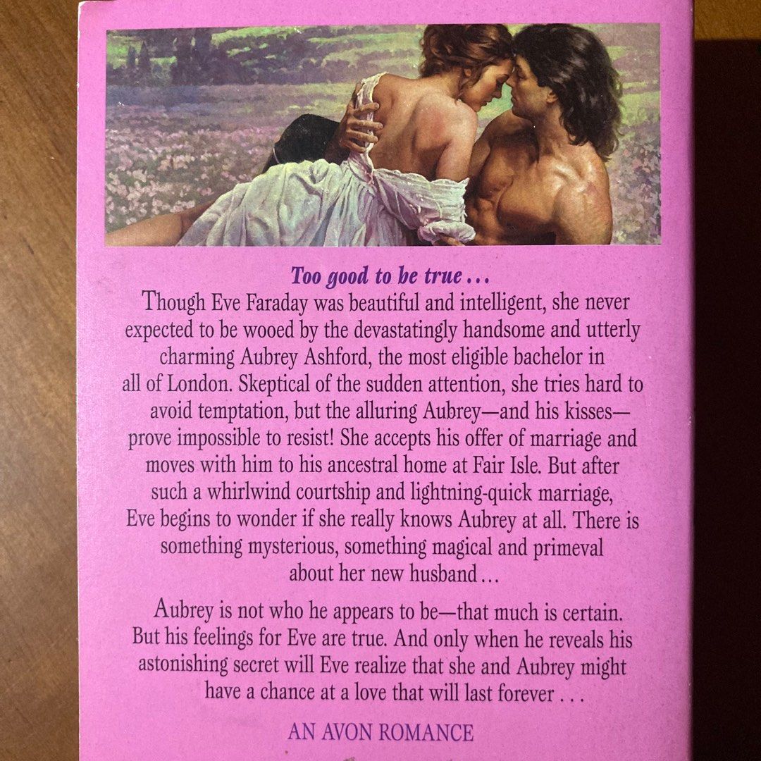 Bride Enchanted by Edith Layton (Historical Romance / Avon) (Category: Storybooks) located in Mandaluyong City. Submitted by booksforkeeps (Listing ID 1439798272, Image 2). Description: Mass Market Paperback Used Creased spine Good condition.
