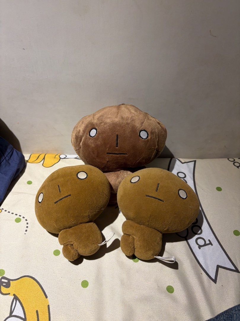 Brown Mushroom Plush Toy (Category: Plushies & Soft Toys) located in Makati City. Submitted by squishycorner (Listing ID 1439768913, Image 1). Description: - Adorable mushroom design - Soft and cuddly plush toy - Brown color with white accents - Great for collectors - Perfect as a gift.