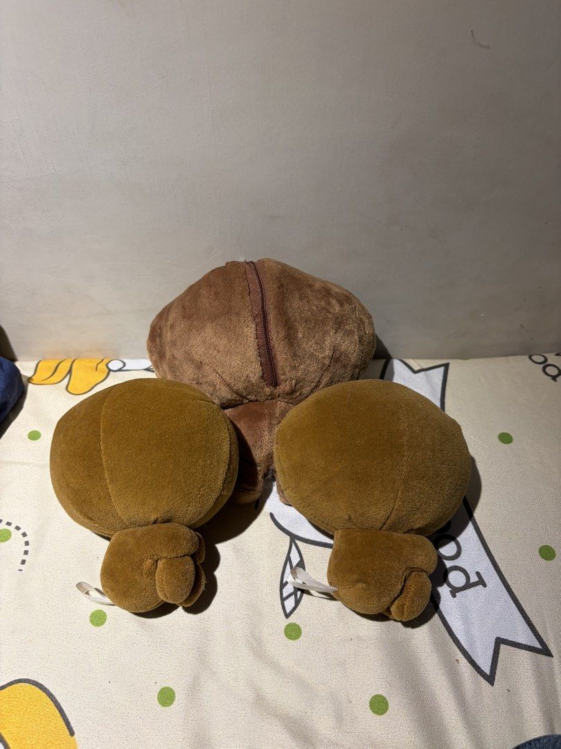 Brown Mushroom Plush Toy (Category: Plushies & Soft Toys) located in Makati City. Submitted by squishycorner (Listing ID 1439768913, Image 2). Description: - Adorable mushroom design - Soft and cuddly plush toy - Brown color with white accents - Great for collectors - Perfect as a gift.