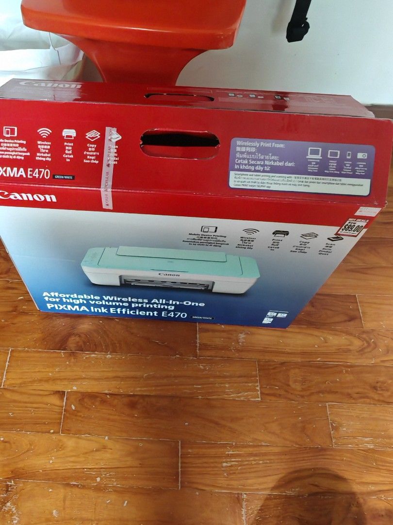 Canon PIXMA E470 All-in-One Printer - Brand New462928115716608000