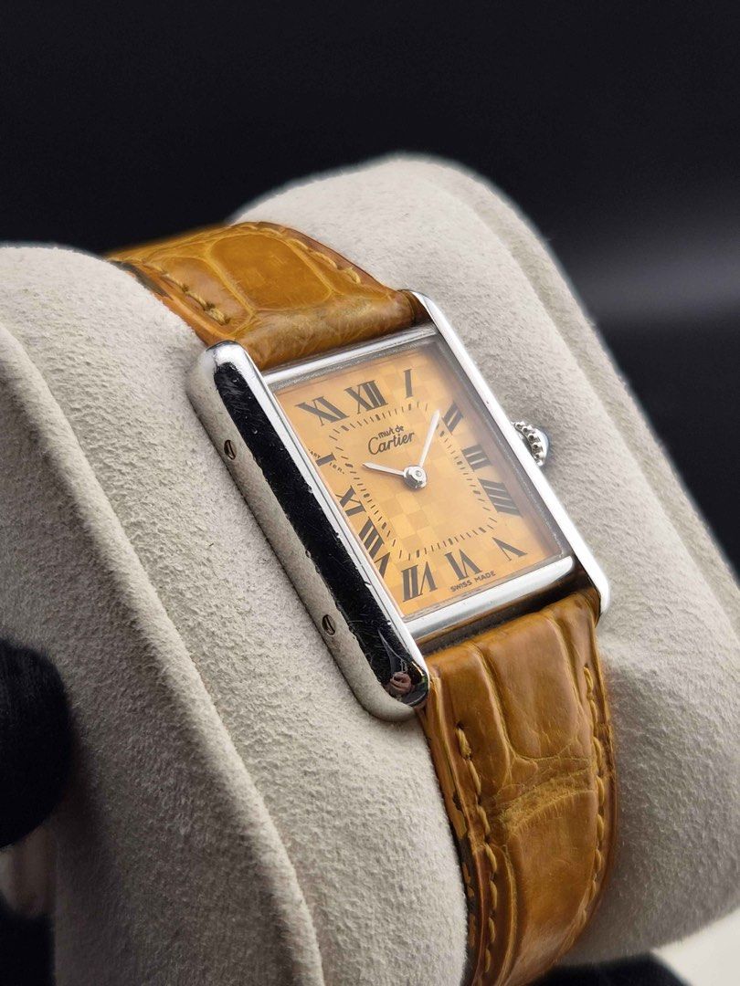 Cartier Tank Must Small (Category: Luxury Watches) located in Makati City. Submitted by tpx.ph (Listing ID 1439693823, Image 2). Description: Cartier Tank Must Small 210k Cash Price W1017654 Pre-Owned Watch Only.