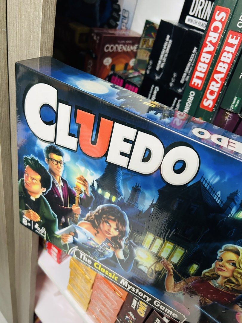 Cluedo Classic Mystery Game (Category: Board Games & Puzzles) located in Quezon City. Submitted by playboxph (Listing ID 1439692285, Image 1). Description: - Classic Cluedo board game - Iconic characters and setting - Perfect for game nights - Solve the mystery: who, what, and where!.