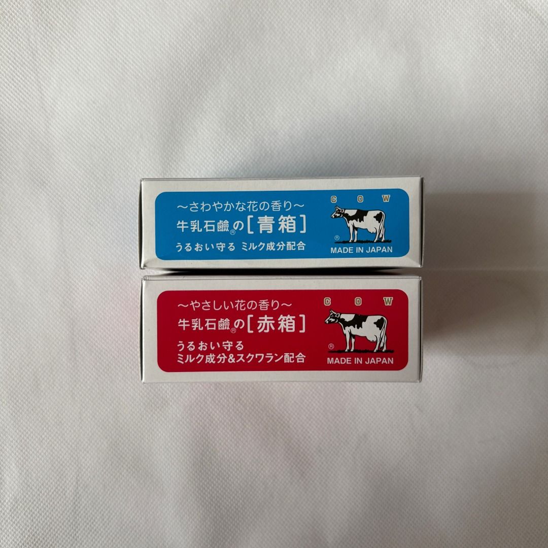 Cow Beauty Soap (Category: Bath) located in Caloocan City. Submitted by leejends (Listing ID 1439689328, Image 3). Description: - Authentic Cow Beauty Soap from Japan - One soap per box (85g) - Price is PER box - Blue and Red available.
