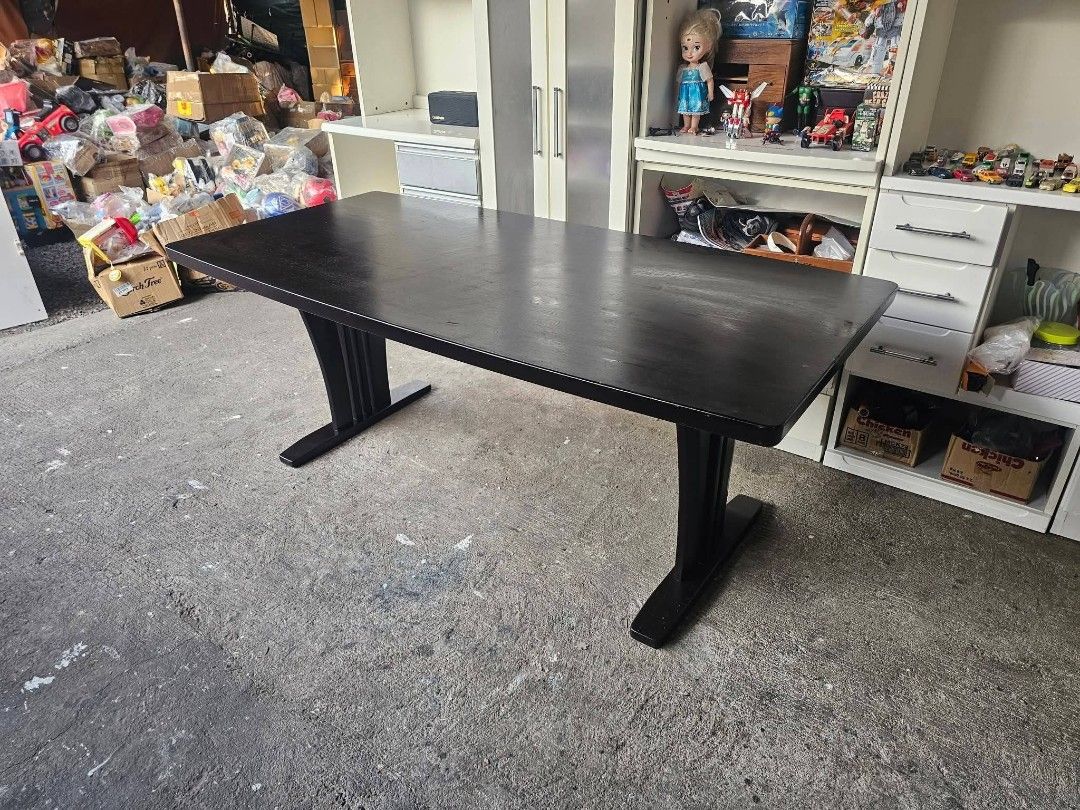 Dining Table (Category: Tables & Sets) located in Meycauayan. Submitted by marygracecasimiro (Listing ID 1439775421, Image 2). Description: Nitori Dining Table ‼️₱10,800‼️ 👉Good for 6-8 Seaters! 😘😍 ✔L-71 H-28 W-34.5 inches 📏 ✔Rubberwood 💢 ✔Scratches As-is! ♥️.