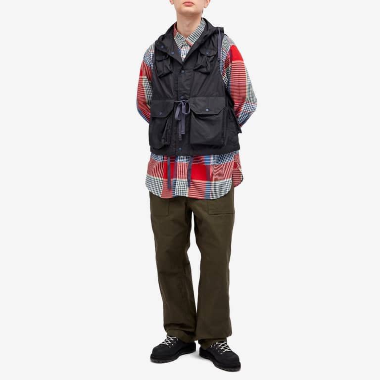 Engineered Garments - Field Vest (Category: Coats, Jackets and Outerwear) located in Manila. Submitted by OVERJOY (Listing ID 1439727862, Image 1). Description: Engineered Garments - Field Vest Size - Small Condition - 9/10 With a meticulous eye for detail, Daiki Suzuki’s Engineered Garments surpasses beyond the boundaries of workwear formalism. Inspired by vintage, military and American sportswear, this Field Vest becomes more personal after the