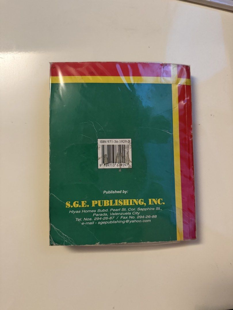 English Dictionary (Category: Textbooks) located in Manila. Submitted by uycheyenne24807 (Listing ID 1439753951, Image 2). Description: .